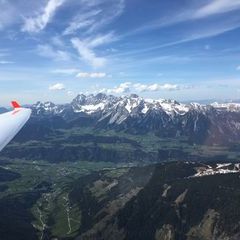 Verortung via Georeferenzierung der Kamera: Aufgenommen in der Nähe von Schladming, Österreich in 2800 Meter